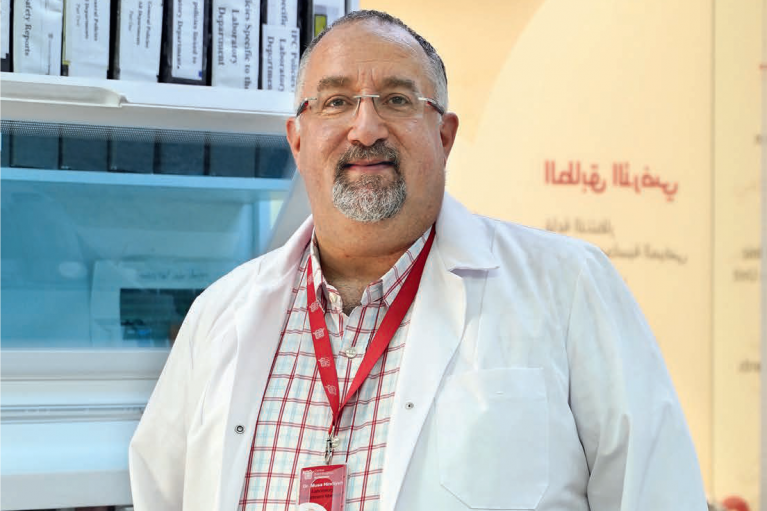 Im Interview: Leiter des Corona Test Labors im Caritas Baby Hospital Im Interview: Leiter des Corona Test Labors im Caritas Baby Hospital