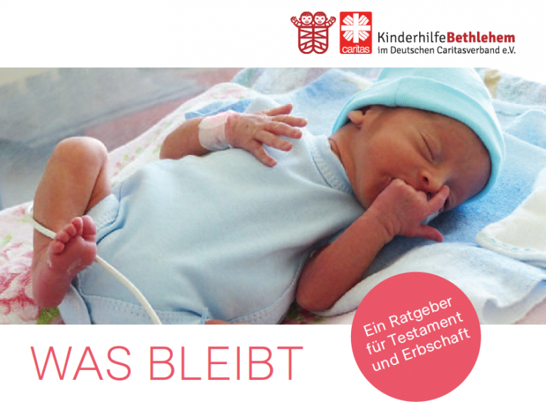 Broschüre „Was bleibt" zu Erbschaft & Testament Broschüre „Was bleibt" zu Erbschaft & Testament