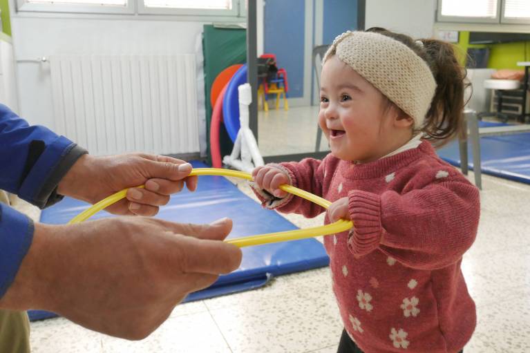 Zwischen Freude und Sorge Patientin Mayas