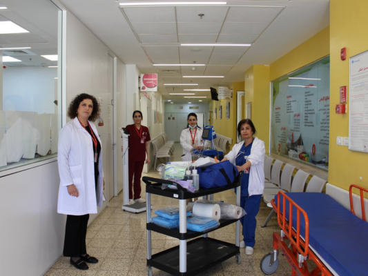 CBH behandelt Kinder aus dem Gazastreifen
