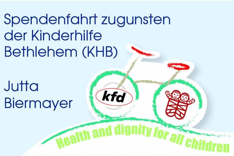 Strampeln für die Kinderhilfe Bethlehem Strampeln für die Kinderhilfe Bethlehem