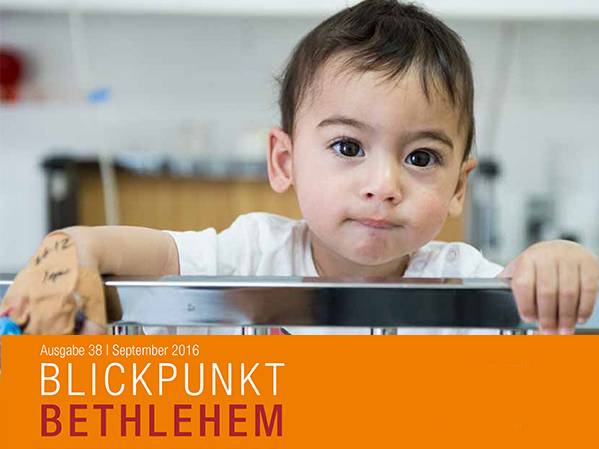 „Blickpunkt Bethlehem", Ausgabe 38 „Blickpunkt Bethlehem", Ausgabe 38