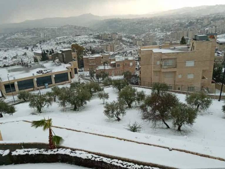 Schnee in Bethlehem