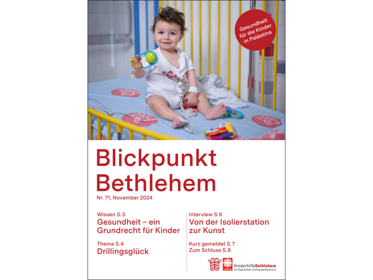 „Blickpunkt Bethlehem", Ausgabe 71 „Blickpunkt Bethlehem", Ausgabe 71