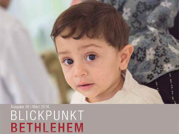 „Blickpunkt Bethlehem", Ausgabe 36 „Blickpunkt Bethlehem", Ausgabe 36