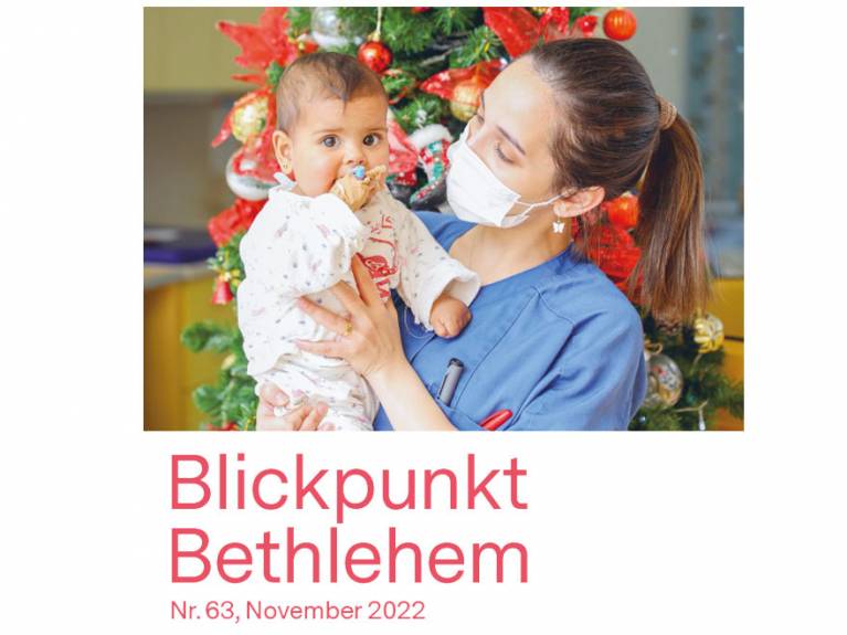 „Blickpunkt Bethlehem", Ausgabe 63 „Blickpunkt Bethlehem", Ausgabe 63
