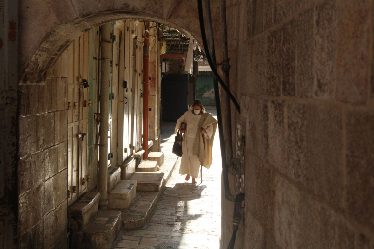 Corona-Alltag einer Entwicklungshelferin in Jerusalem Corona-Alltag einer Entwicklungshelferin in Jerusalem